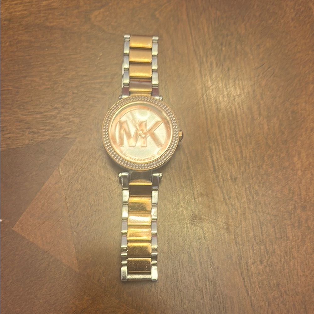 Michael Kors Gold and Silver Watch